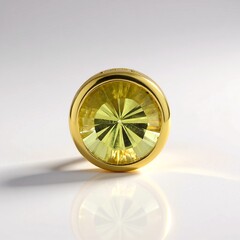 Ciondolo in argento con Quarzo Ouro Verde (MONOSONO COLLECTION)