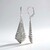 Orecchini in argento con Zircone (MONOSONO COLLECTION)