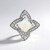 Ciondolo in argento con Opale di Welo (Adela Silber)