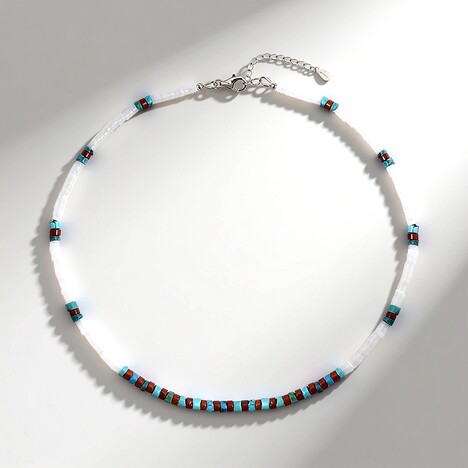 Collana in argento con Turchese