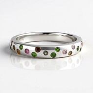 Anello in argento con Tormalina