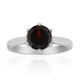 Anello in argento con Granato Mozambico