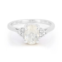 Bague en argent et Orthose