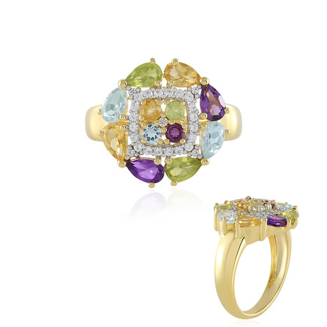 Edelstein-Silberring