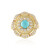 Bague en argent et Turquoise
