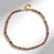 Collana in argento con Zircone Cognac (Riya)