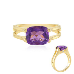 Zilveren ring met een Marokkaanse Amethist