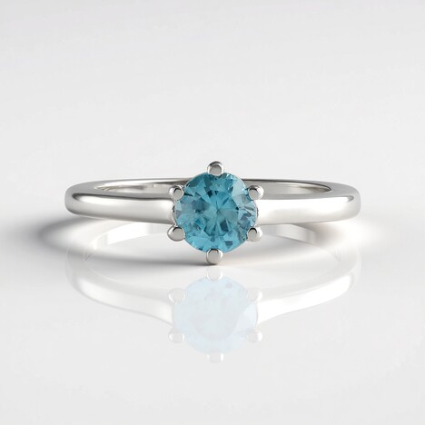 Anello in argento con Zircone Ratanakiri