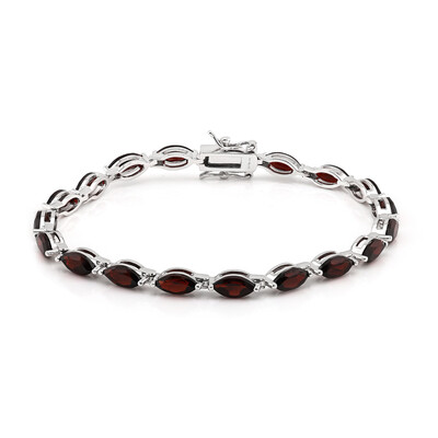 Bracelet en argent et Grenat