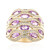 Purpurfarbener Ceylon-Saphir-Goldring