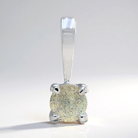 Ciondolo in argento con Spectrolite