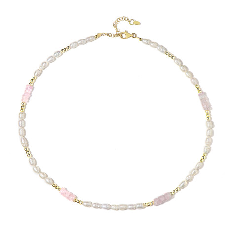 Edelstein-Silberhalskette (Riya)