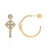 SI1 (G) Brillant-Goldohrringe (Annette)