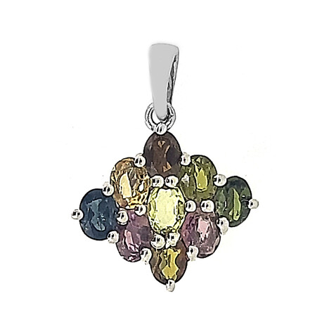 Pendentif en argent et Tourmaline