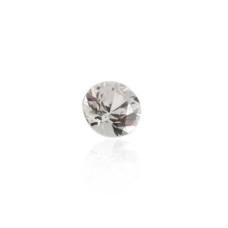 Gemme et Saphir blanc 0,143 ct