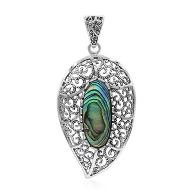 Colgante en plata con Concha de Abalone (Art of Nature)
