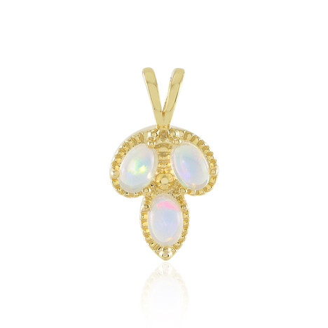 Welo Opal Silver Pendant (Adela Silber)