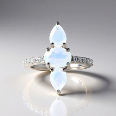 Welo-Opal-Silberring (Adela Silber)
