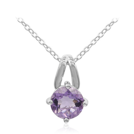 Amethyst-Silberhalskette