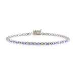 Bracciale in argento con Tanzanite