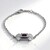 Bracciale in argento con Topazio Blu Londra (Remy Rotenier)