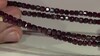 Collar en plata con Granate de Mozambique