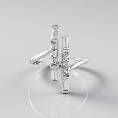 Anillo en plata con Zircón