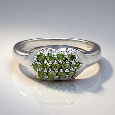 Anello in argento con Alessandrite