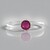 Anello in argento con Rubino Bemainty