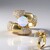 Anello in oro con Opale di Welo (de Melo)