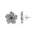 Boucles d'oreilles en argent et Topaze bleu de Londres (Dallas Prince Designs)