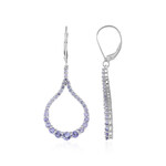Orecchini in oro con Tanzanite (KM by Juwelo)