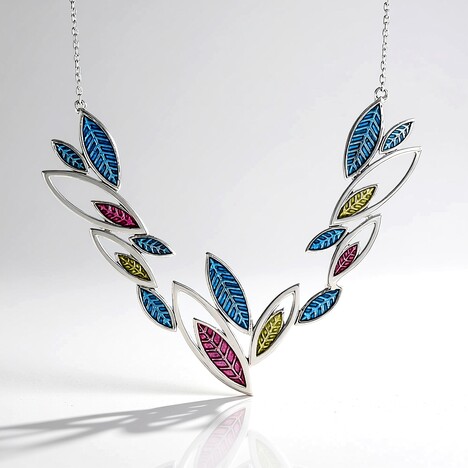 Collana in argento (Adela Silber)