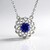 Collana in argento con Tanzanite (Ornaments by de Melo)