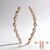 Orecchini in argento con Diamante Rose de France VS1 di Argyle (Annette)