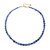 Zilveren halsketting met Nepal Kyanieten