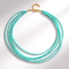 Collana in argento con Amazzonite