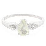 Zilveren ring met een Orthoklaas