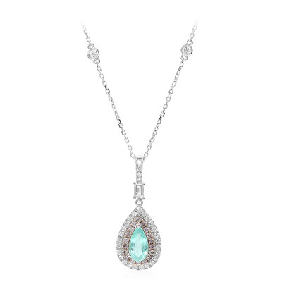 Collana in oro con Tormalina Paraíba (CIRARI)