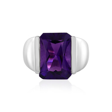 Sibirischer Amethyst-Silberring