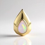 Ciondolo in oro con Opale di Welo AAA (de Melo Gold)