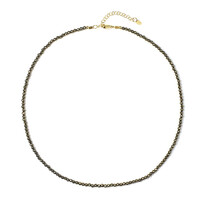 Pyrit-Silberhalskette