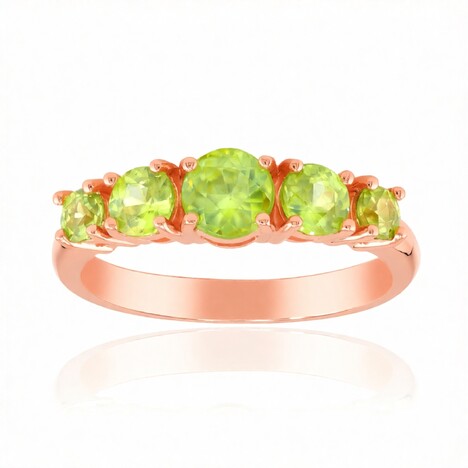 Bague en or et Sphène de Capelinha