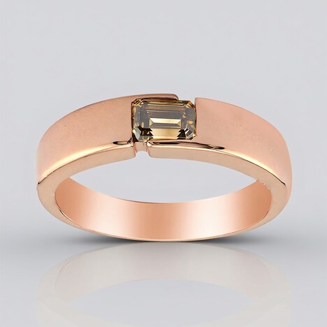 Anello in oro con Diamante Rose de France VS1 di Argyle (Annette)