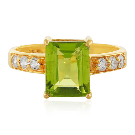 Peridot-Silberring