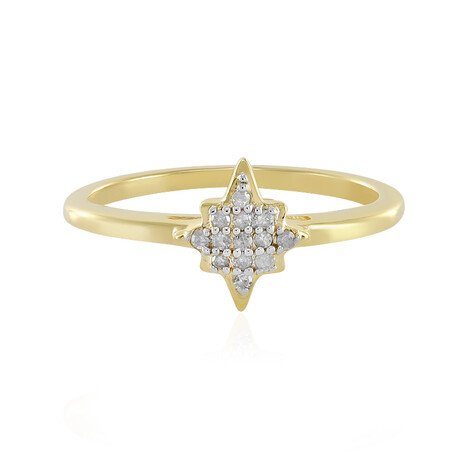 SI1 (I) Diamant-Silberring