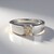 Anello in oro con Diamante Cioccolato I2