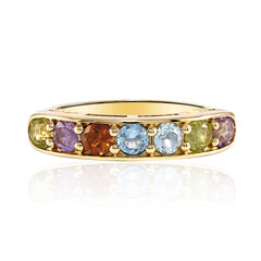 Bague en argent et Péridot