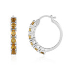 Citrine Silver Earrings