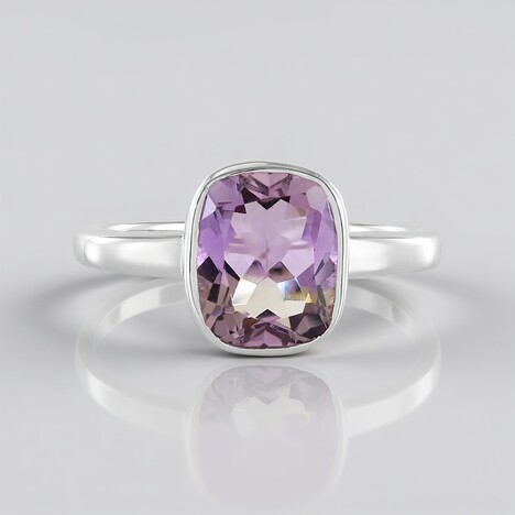 Anello in argento con Ametrina